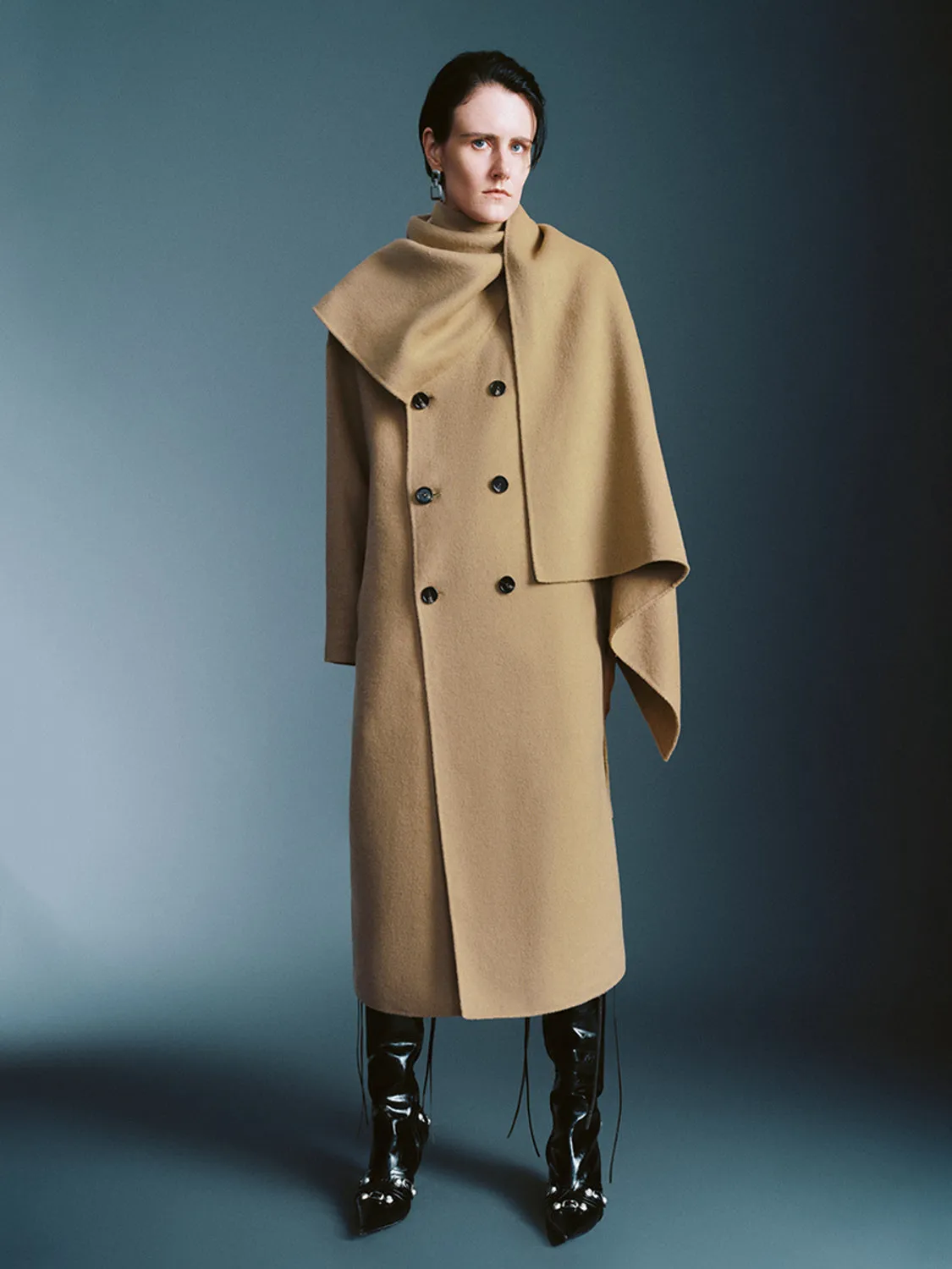 Double Breasted Maxi Coats sold by Urban Revivo product image thumbnail 4