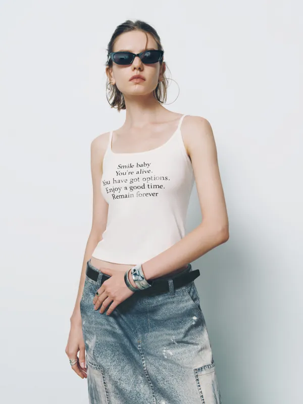 Cami Skinny Tank Tops sold by Urban Revivo