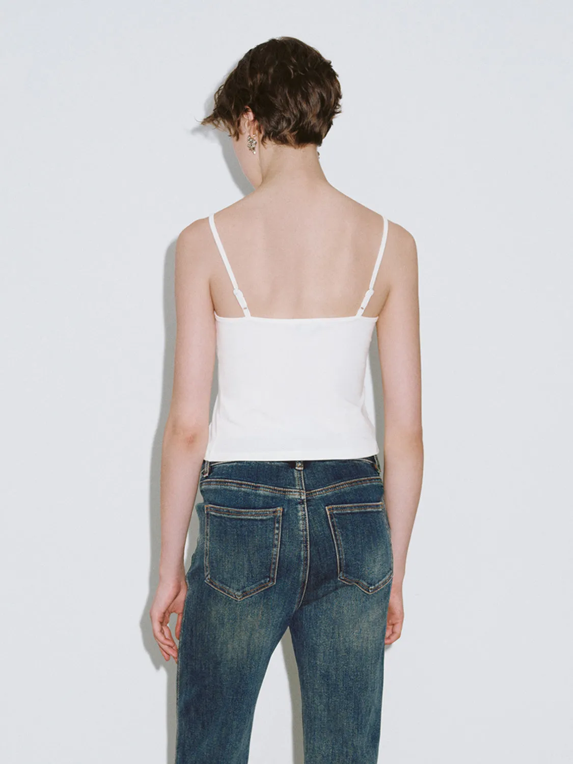 Cami Skinny Tank Tops sold by Urban Revivo product image thumbnail 2