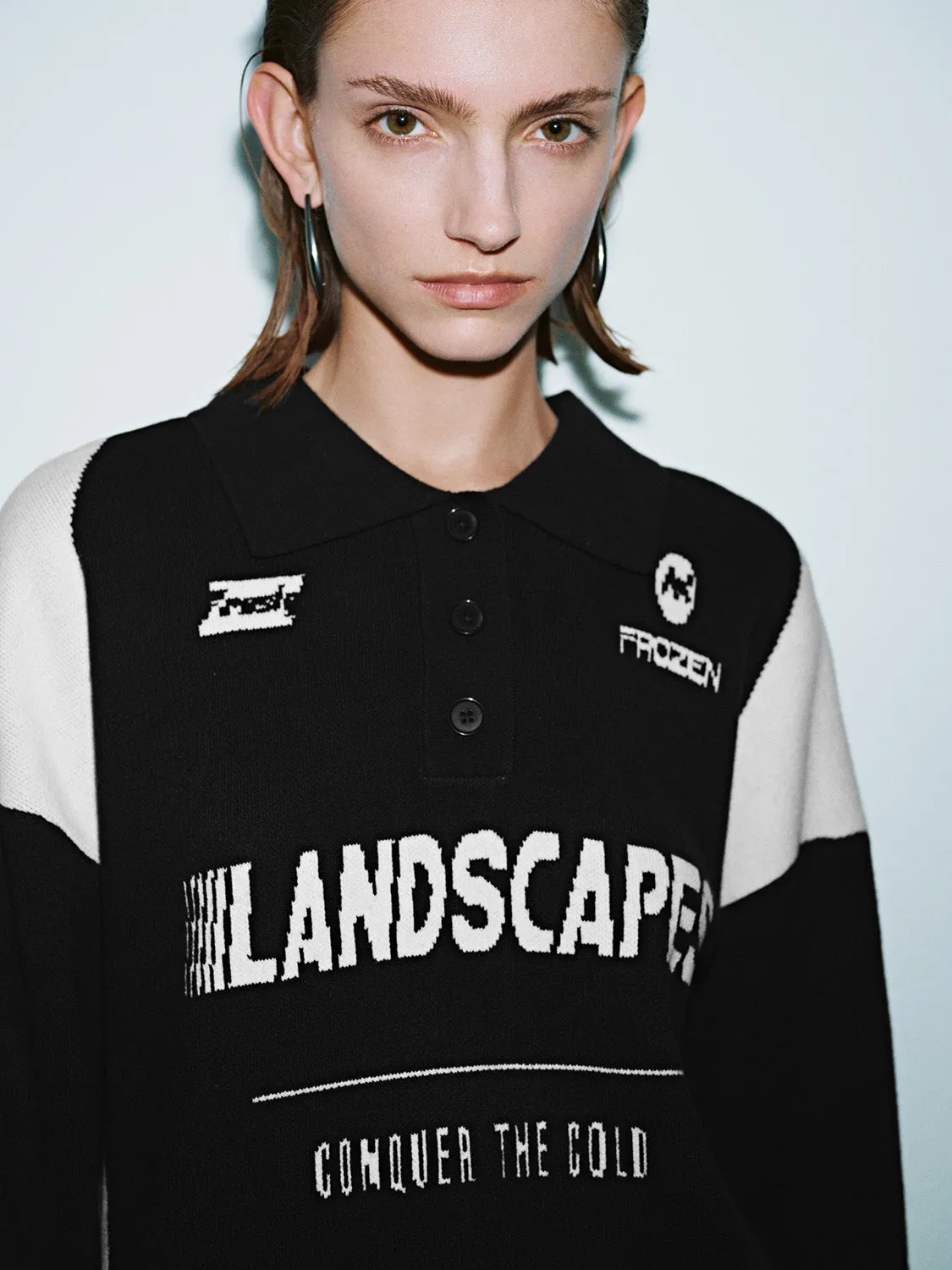 Button Half Placket Knitted T-Shirts sold by Urban Revivo product image thumbnail 5