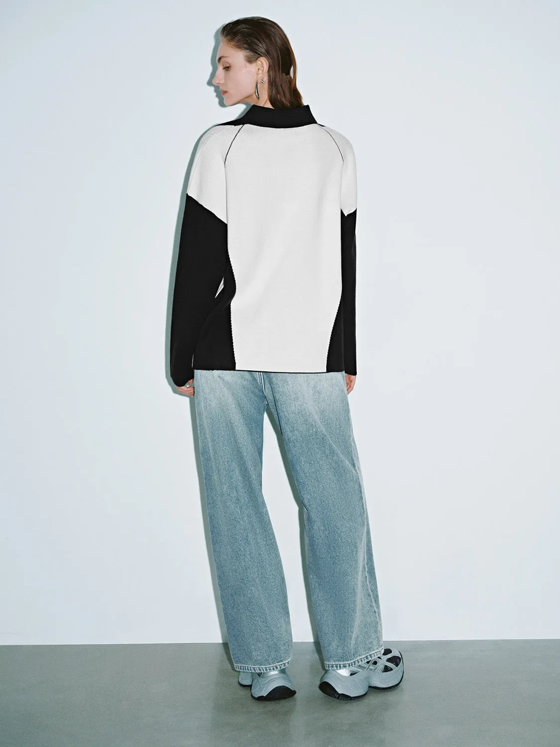 Button Half Placket Knitted T-Shirts sold by Urban Revivo product image thumbnail 3