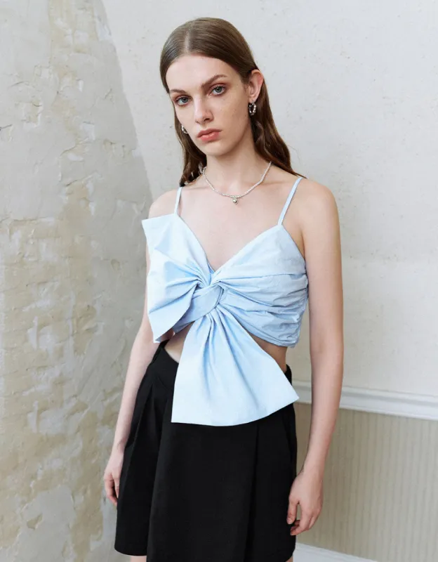 Asymmetric Bow Tie Shape Cami Top sold by Urban Revivo