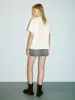 Cat Printed Crew Neck Straight T-Shirt sold by Urban Revivo
