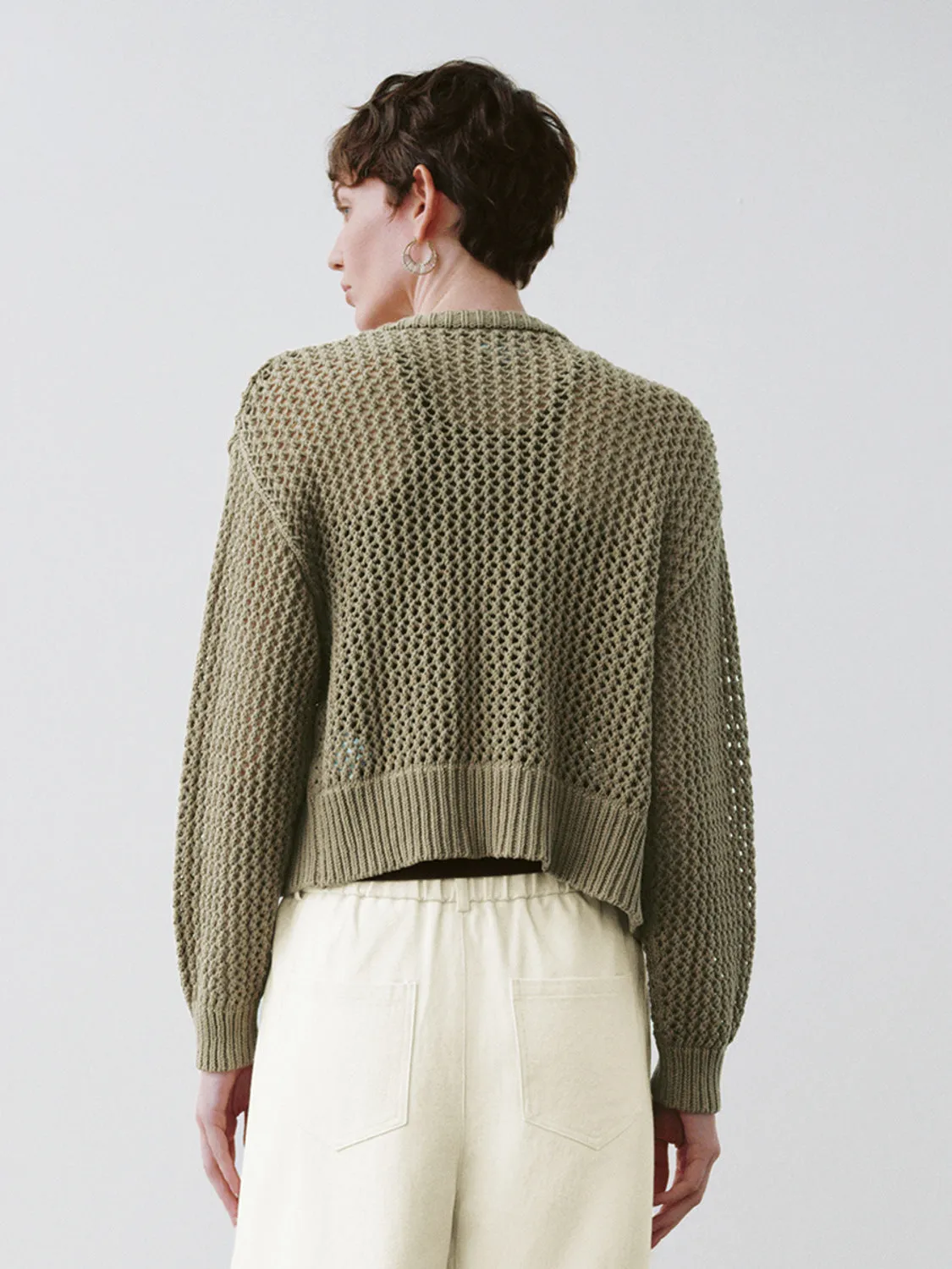 Cropped Knitted Cardigans sold by Urban Revivo product image thumbnail 2