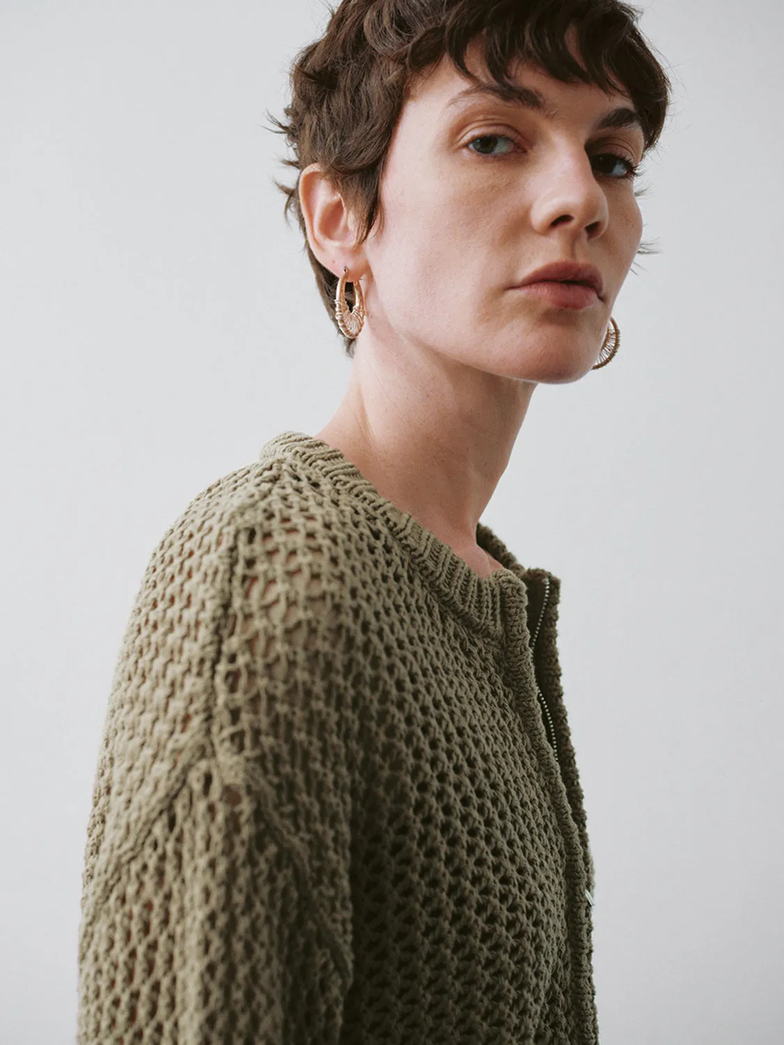 Cropped Knitted Cardigans sold by Urban Revivo product image thumbnail 5