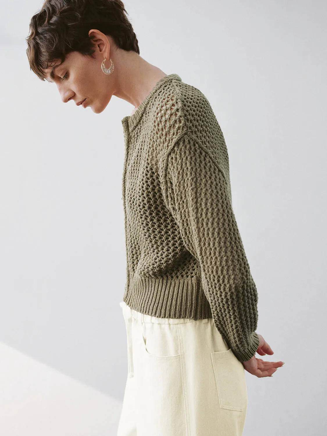 Cropped Knitted Cardigans sold by Urban Revivo product image thumbnail 3