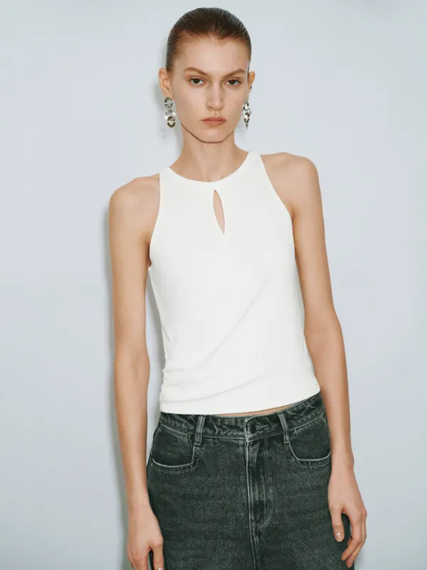 Cut-Out Tank Top made by Urban Revivo