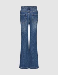 Split Hem Flare Jeans sold by Urban Revivo