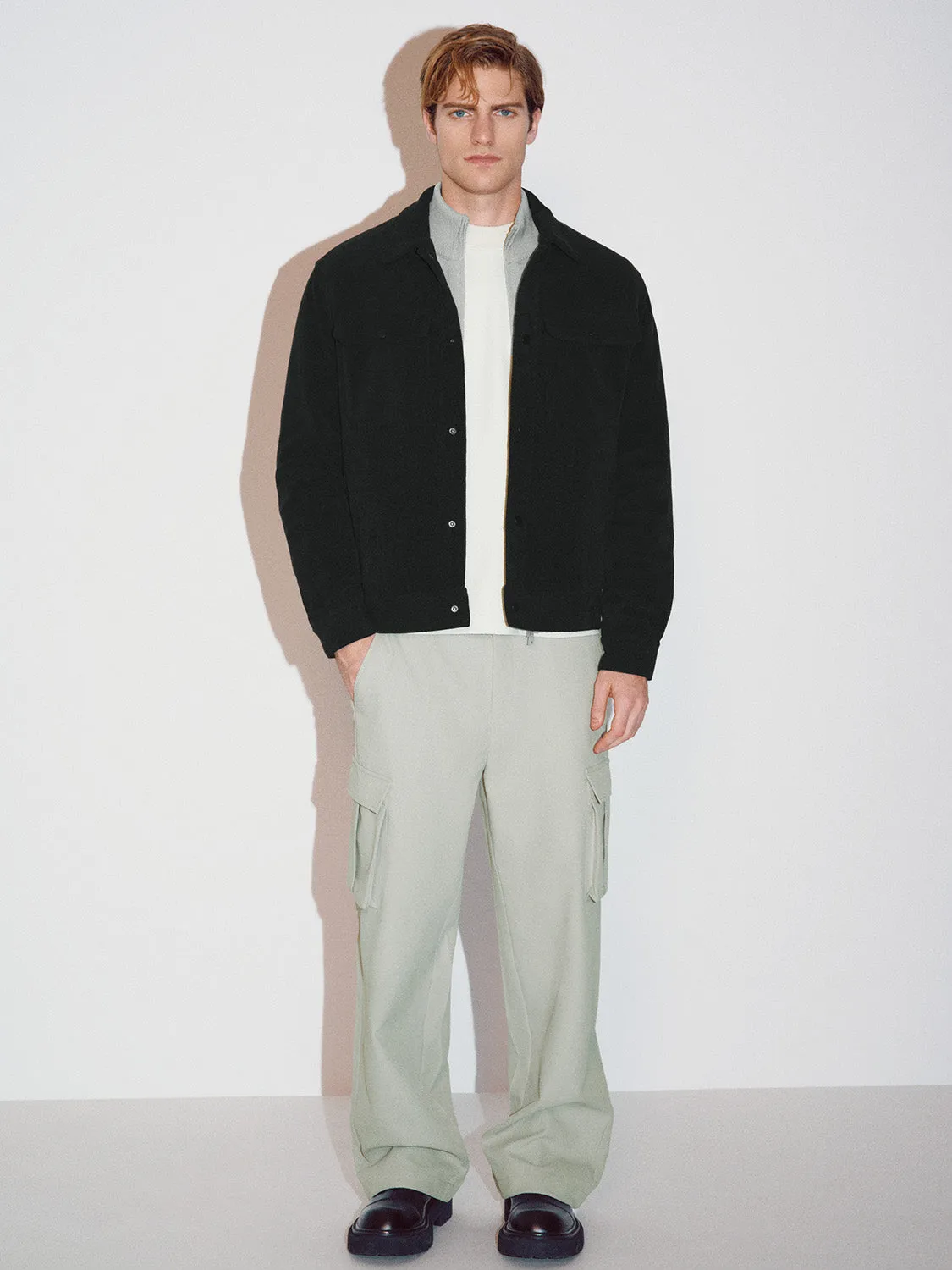 Wide-Leg Cargo Pants sold by Urban Revivo product image thumbnail 5