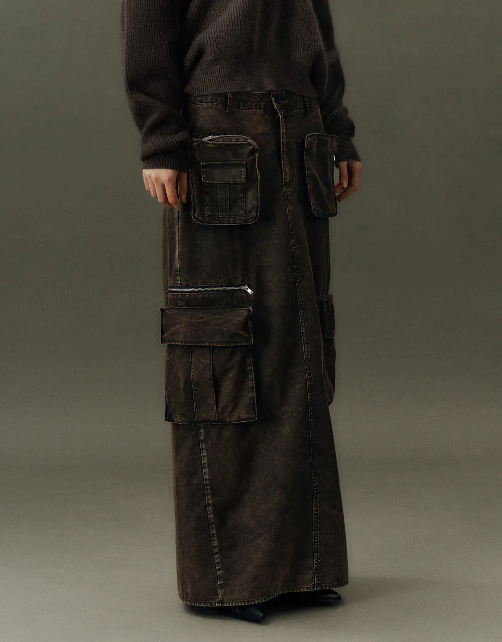 Midi Straight Skirt sold by Urban Revivo product image thumbnail 4