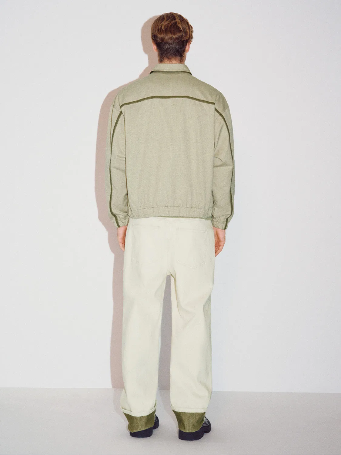 Loose Drawstring Hem Jackets sold by Urban Revivo product image thumbnail 3