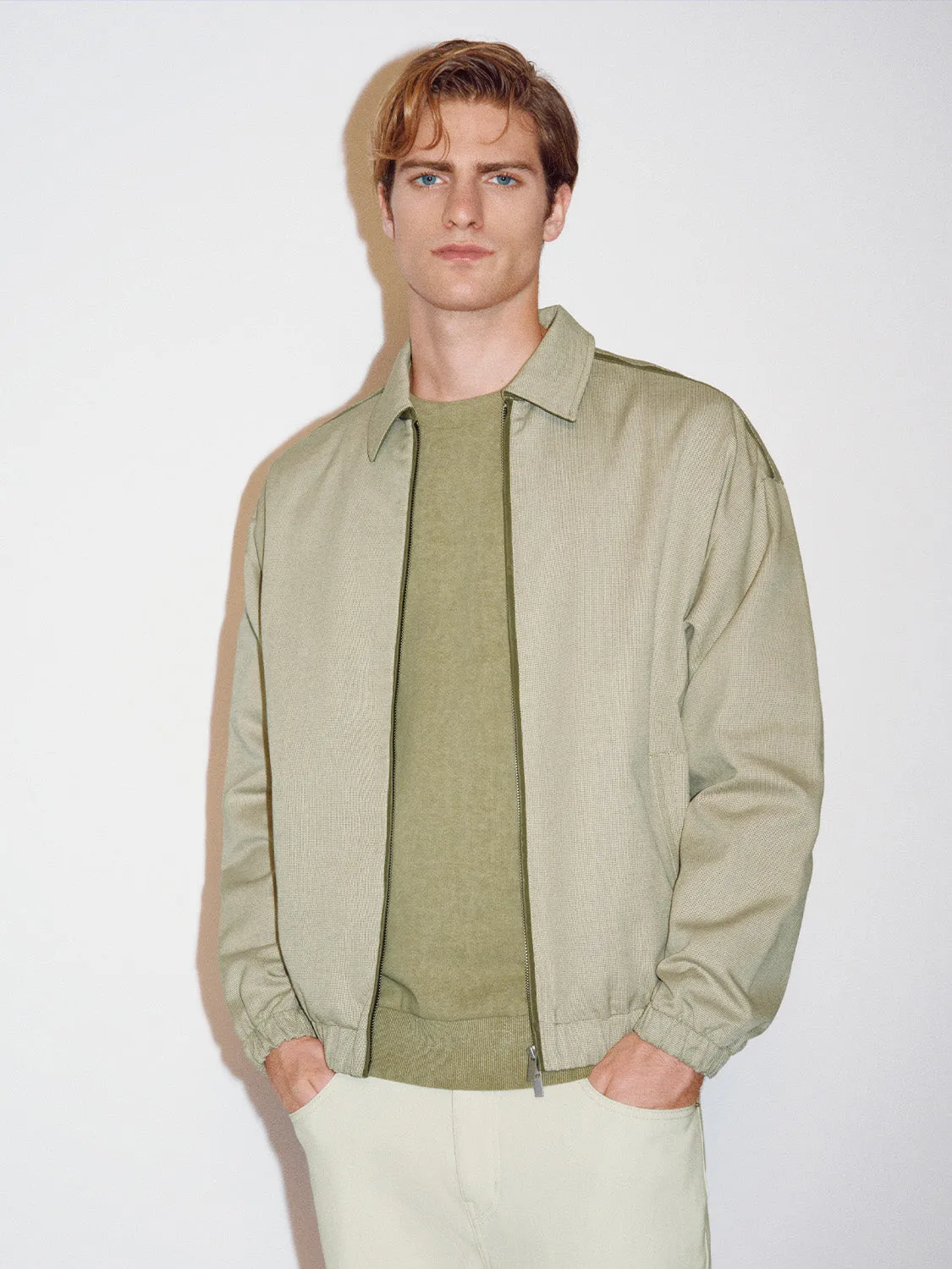 Loose Drawstring Hem Jackets sold by Urban Revivo