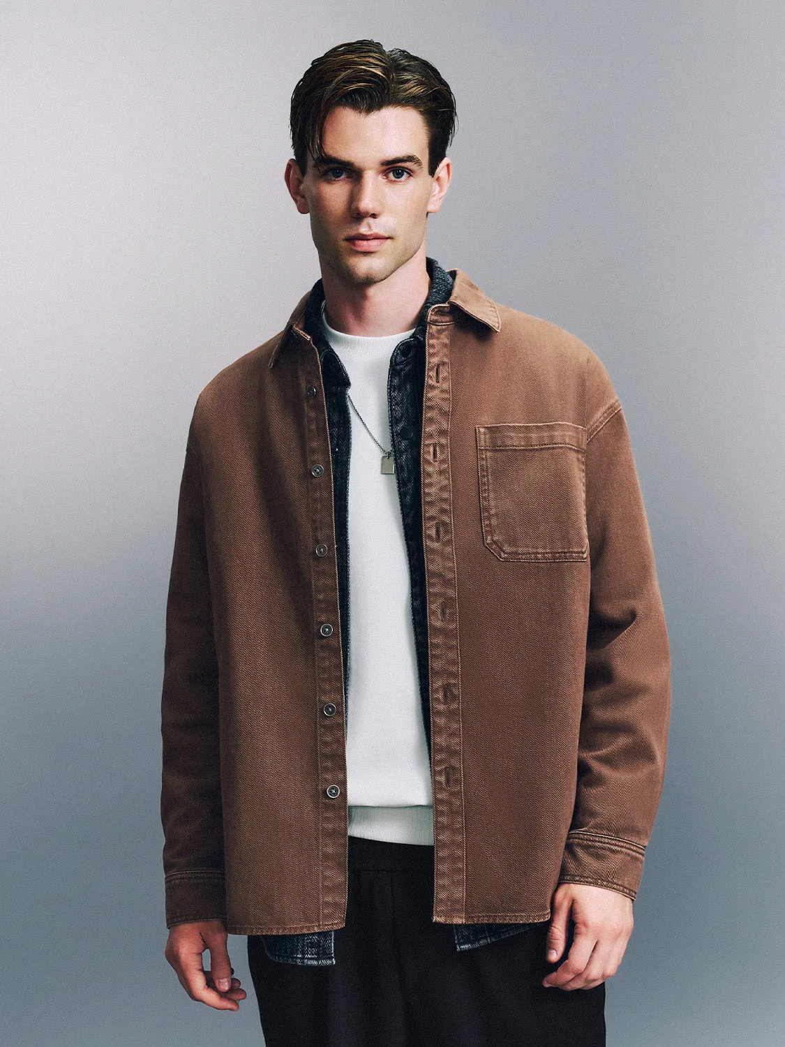 Loose Denim Shirts sold by Urban Revivo