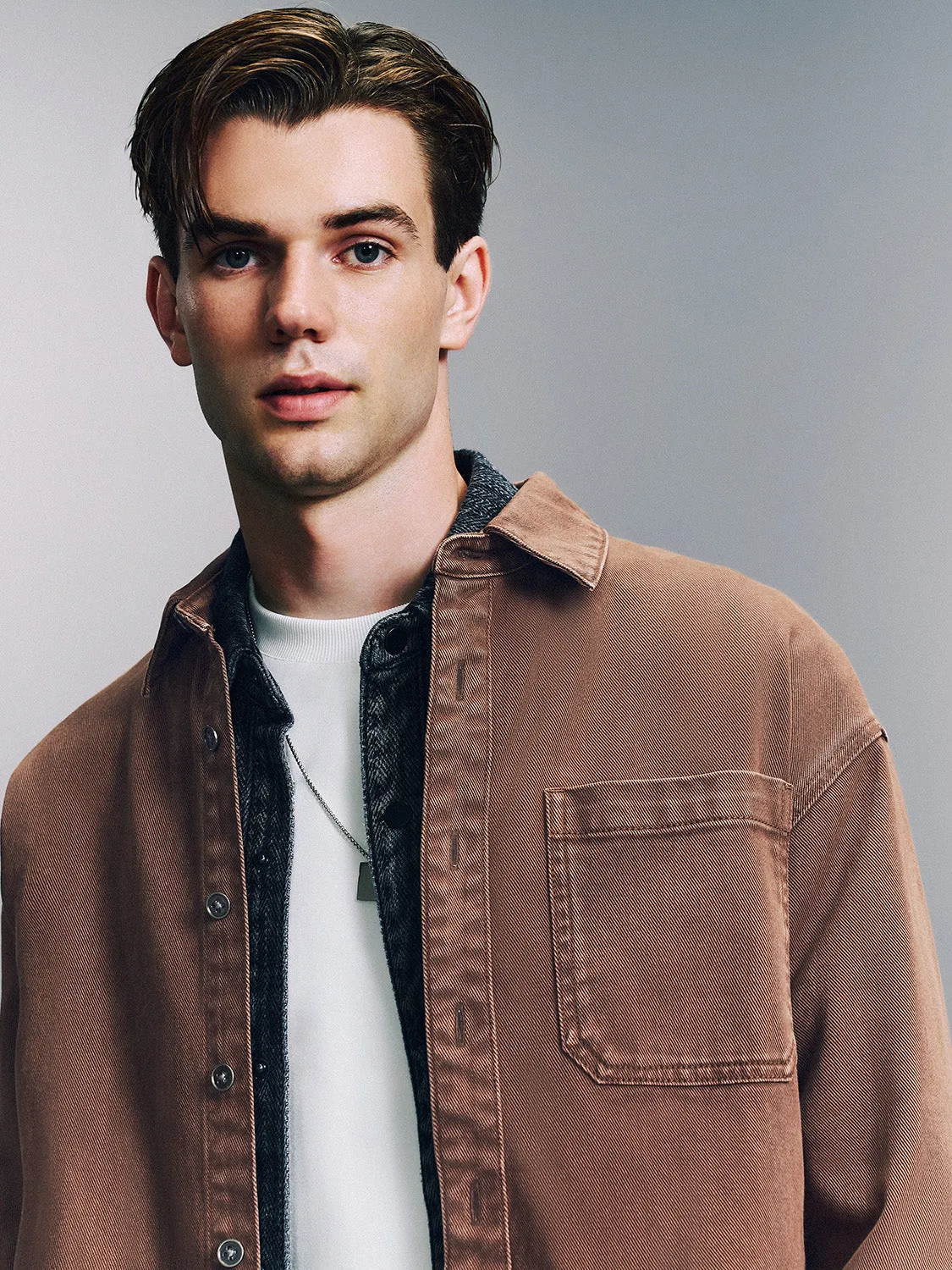 Loose Denim Shirts sold by Urban Revivo product image thumbnail 5