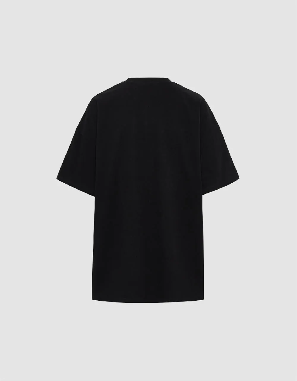 Drop Shoulder Sleeve Crew Neck Loose T-Shirt sold by Urban Revivo product image thumbnail 5