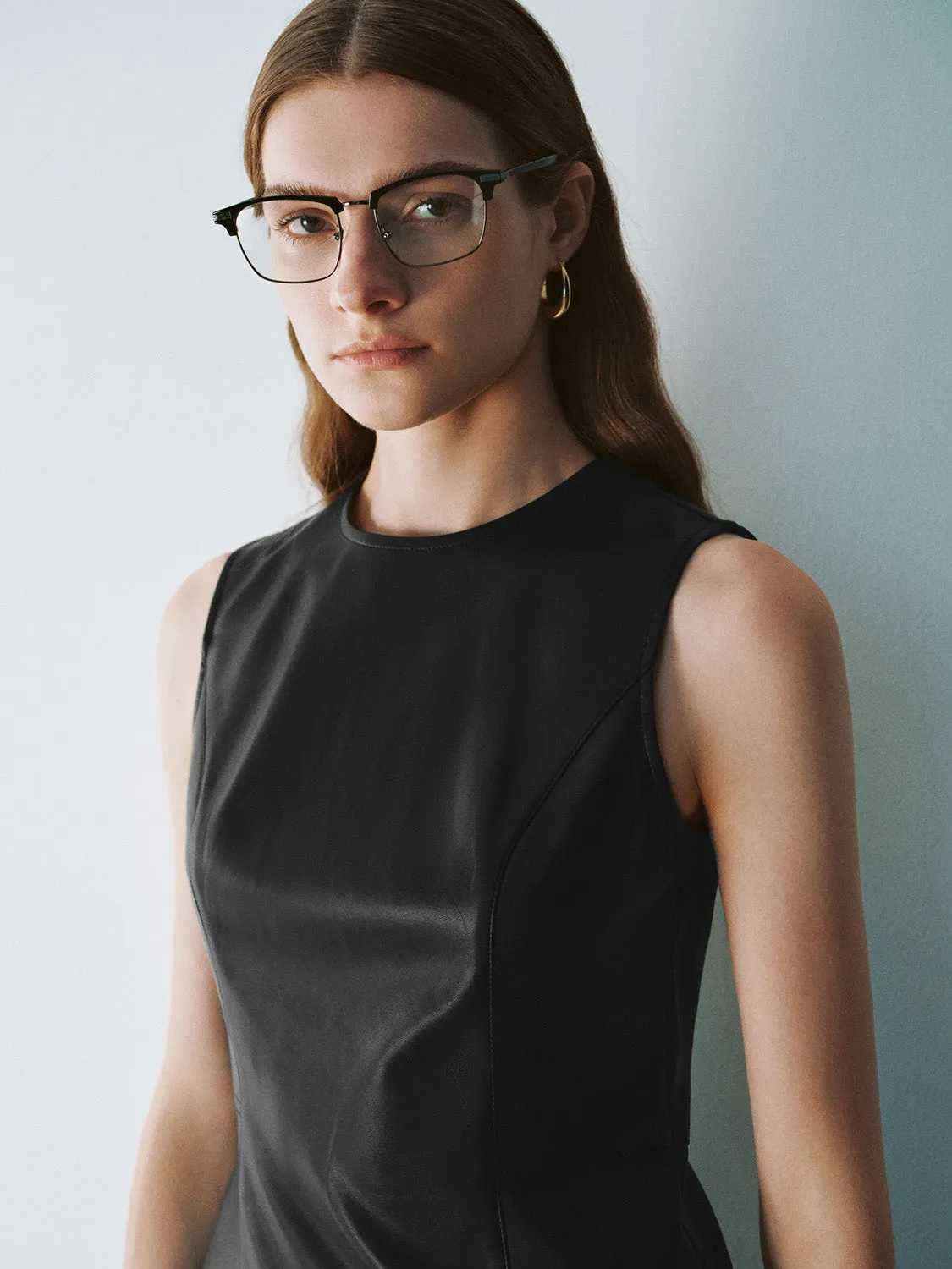 Crew Neck A-Line Dress sold by Urban Revivo product image thumbnail 5