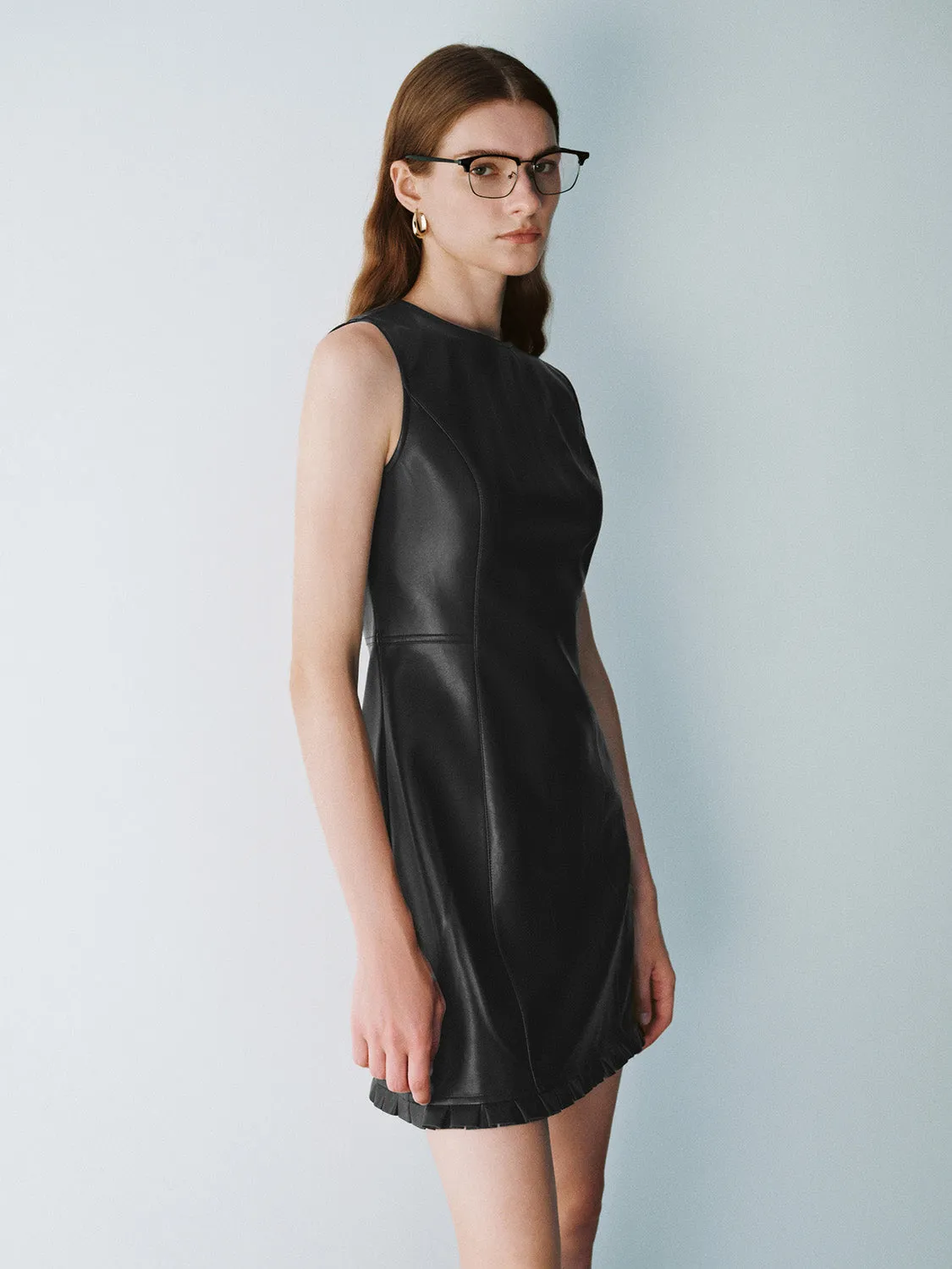 Crew Neck A-Line Dress sold by Urban Revivo product image thumbnail 2