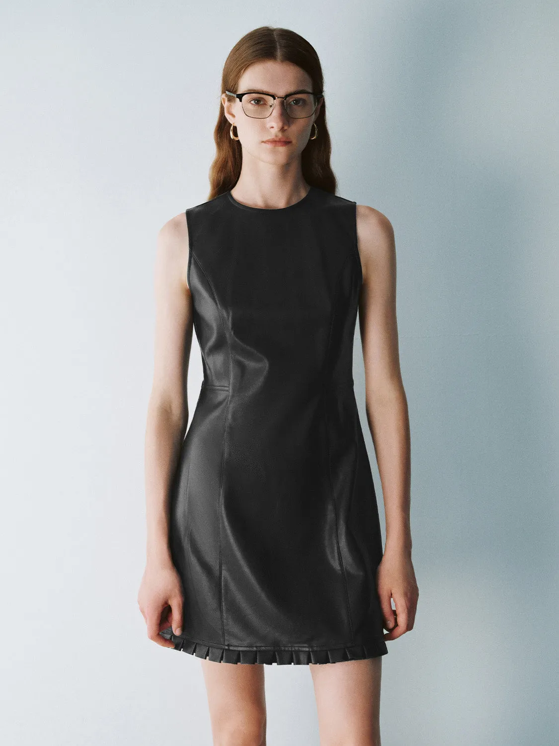 Crew Neck A-Line Dress sold by Urban Revivo