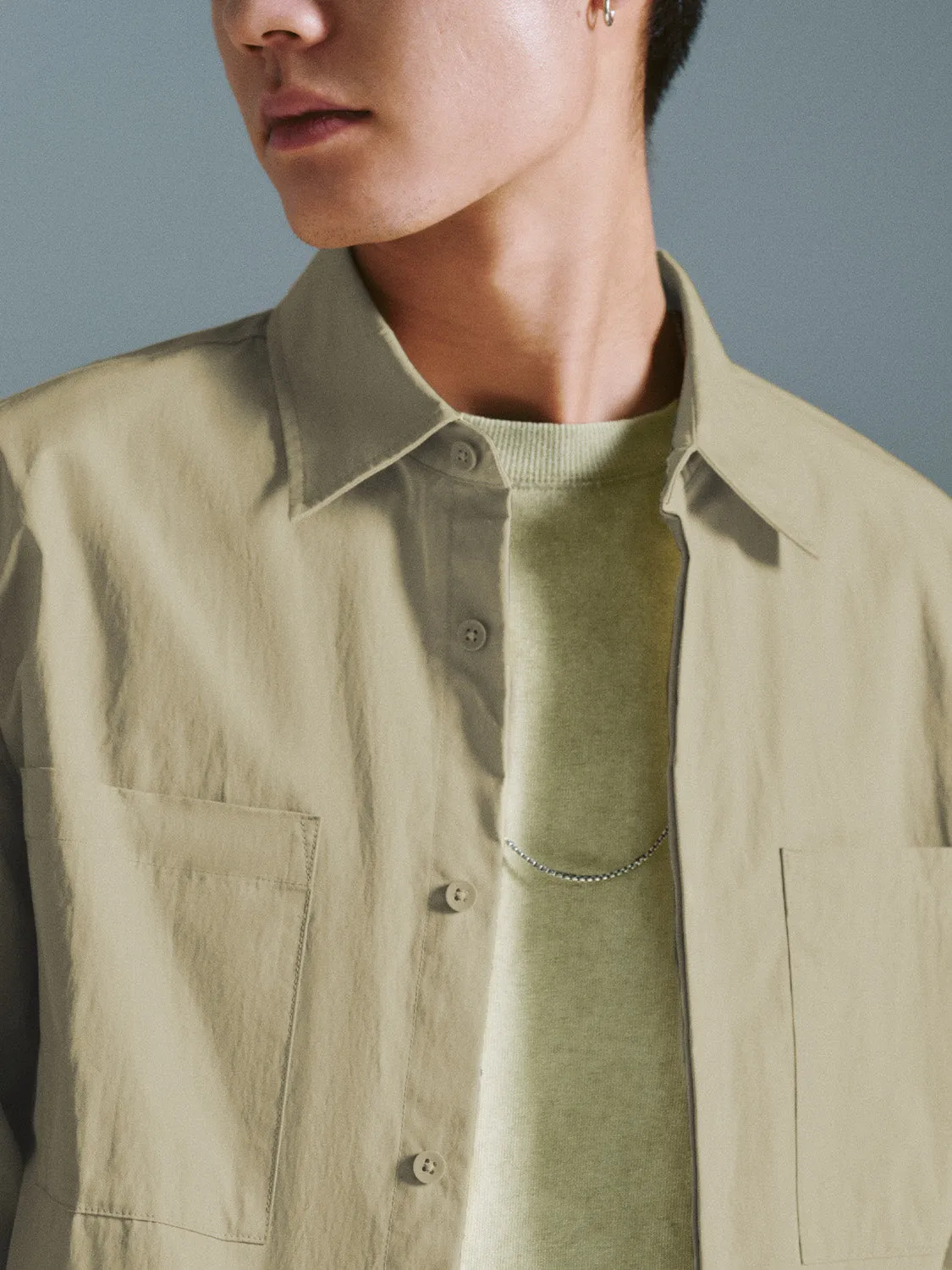 Button Up Loose Shirts sold by Urban Revivo product image thumbnail 5