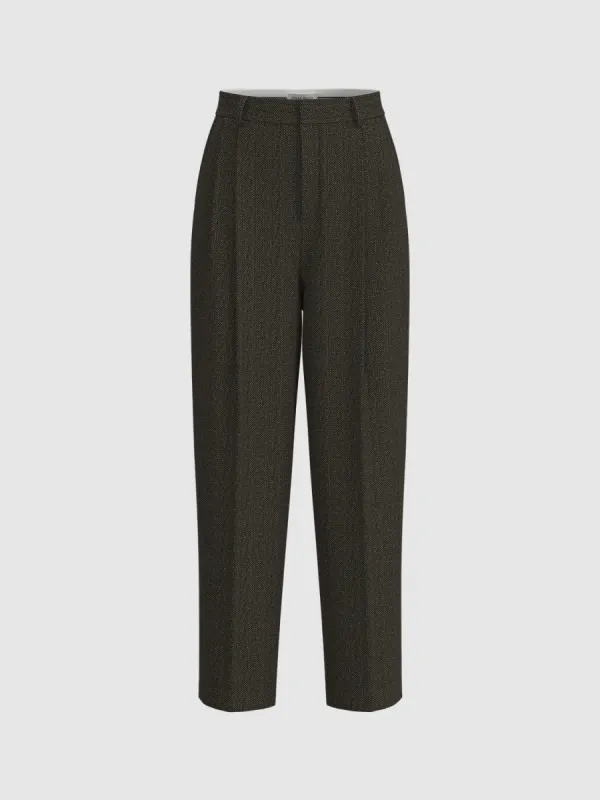 Regular Carrot Fit Pants sold by Urban Revivo