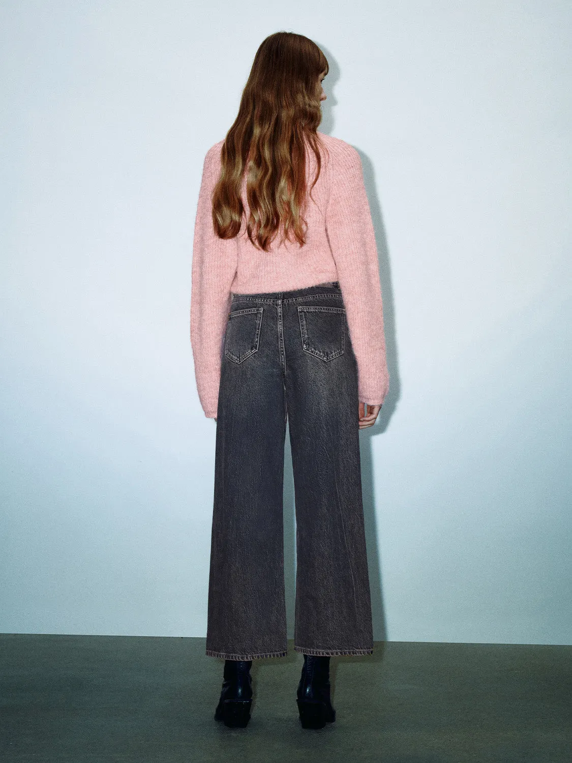 High Rise Denim Jeans sold by Urban Revivo product image thumbnail 4