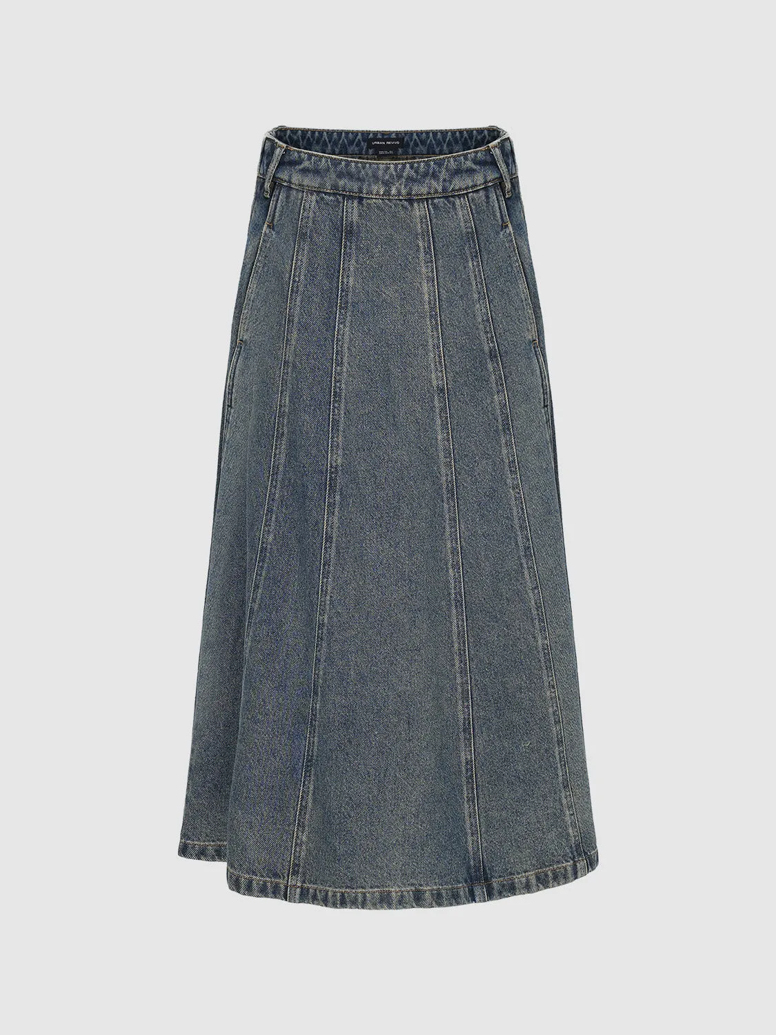 Loose Fishtail Denim Skirts sold by Urban Revivo
