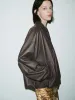 Loose Vegan Leather Jackets sold by Urban Revivo