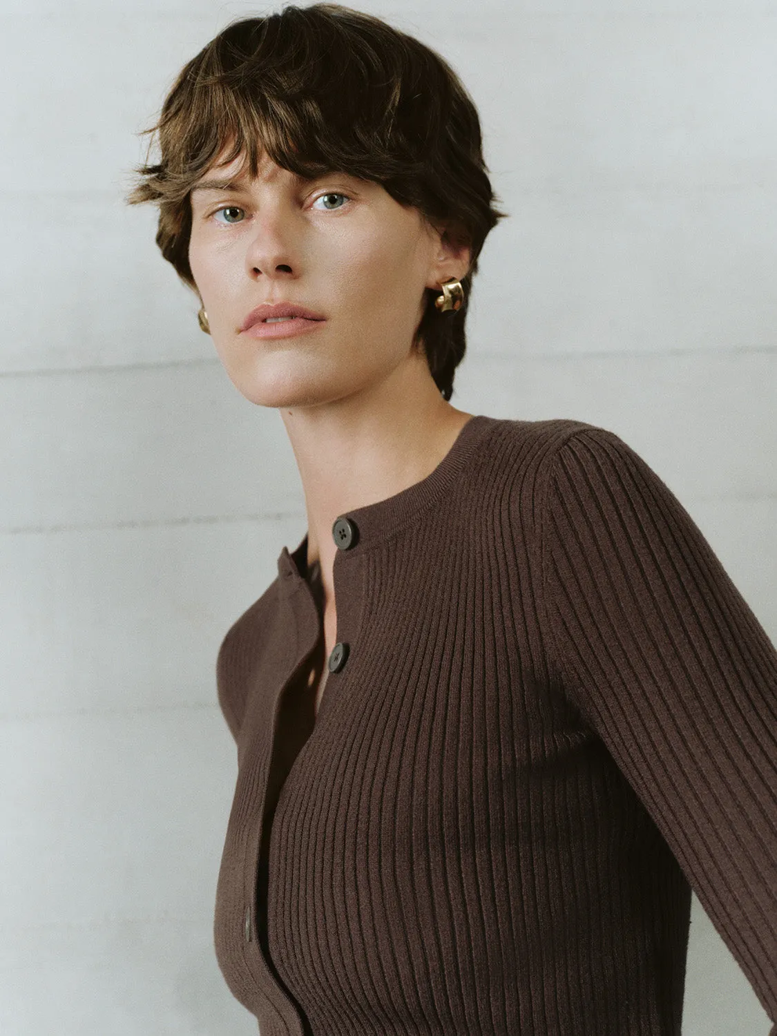 Button Up Loose Knitted Cardigans sold by Urban Revivo product image thumbnail 5