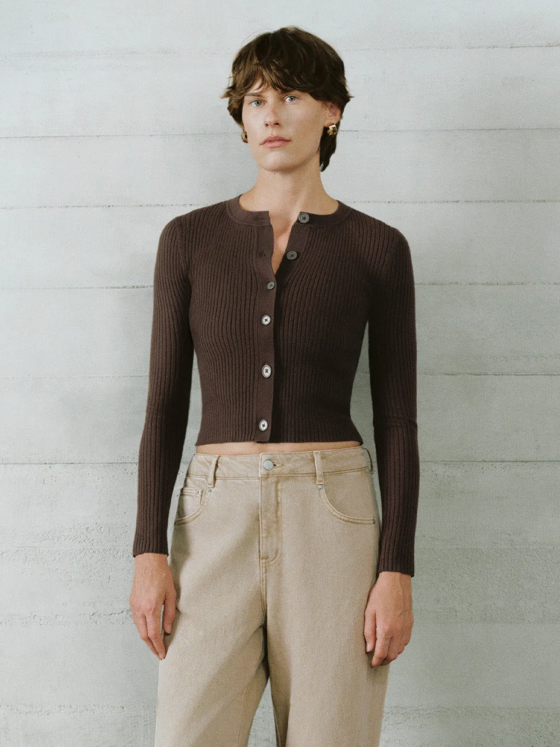 Button Up Loose Knitted Cardigans sold by Urban Revivo