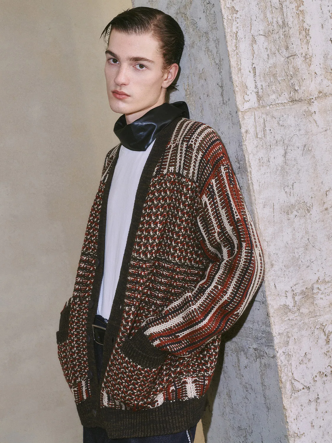 Loose Knitted Cardigans sold by Urban Revivo product image thumbnail 2