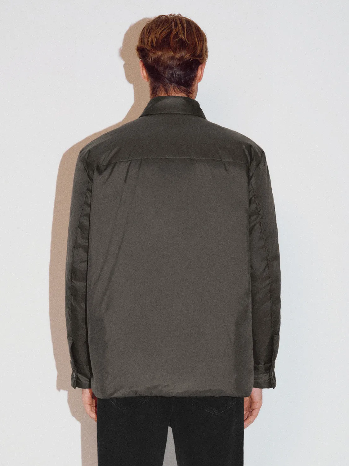 Shirt Collar Down Outerwear sold by Urban Revivo product image thumbnail 3