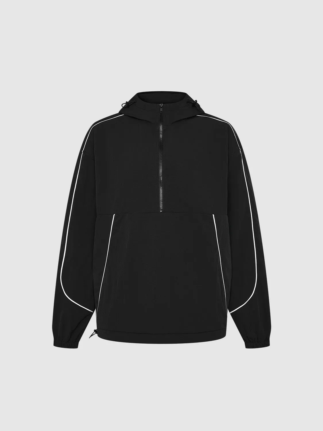 Zip Half Placket Overhead Shirts sold by Urban Revivo product image thumbnail 3