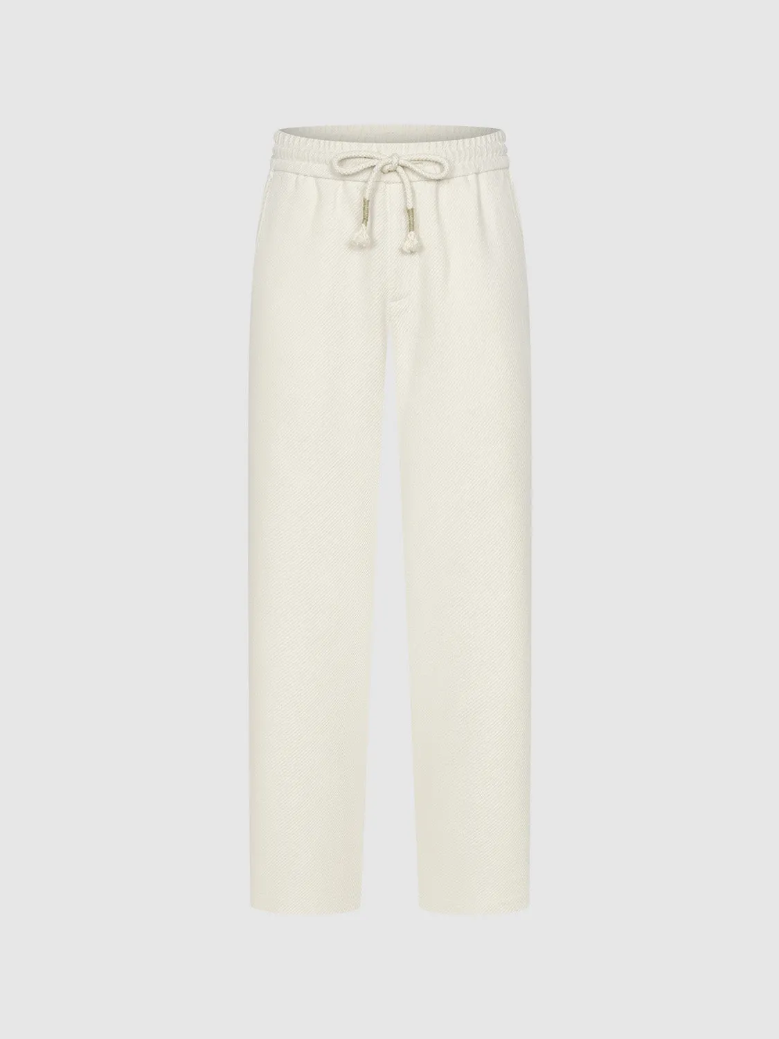 Drawstring Straight Pants sold by Urban Revivo product image thumbnail 3