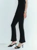 Skinny Knitted Flare Pants sold by Urban Revivo