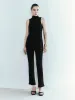Skinny Knitted Flare Pants sold by Urban Revivo