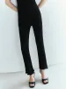 Skinny Knitted Flare Pants sold by Urban Revivo
