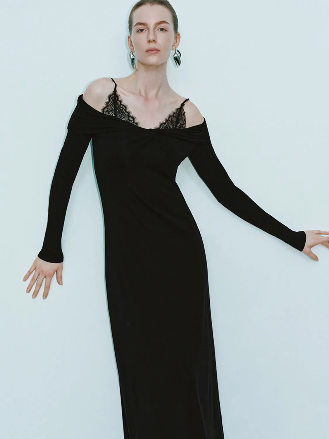 Twisted Front A-Line Dresses sold by Urban Revivo product image thumbnail 5