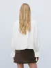 Ruffle Hem Crew Neck Shirts sold by Urban Revivo