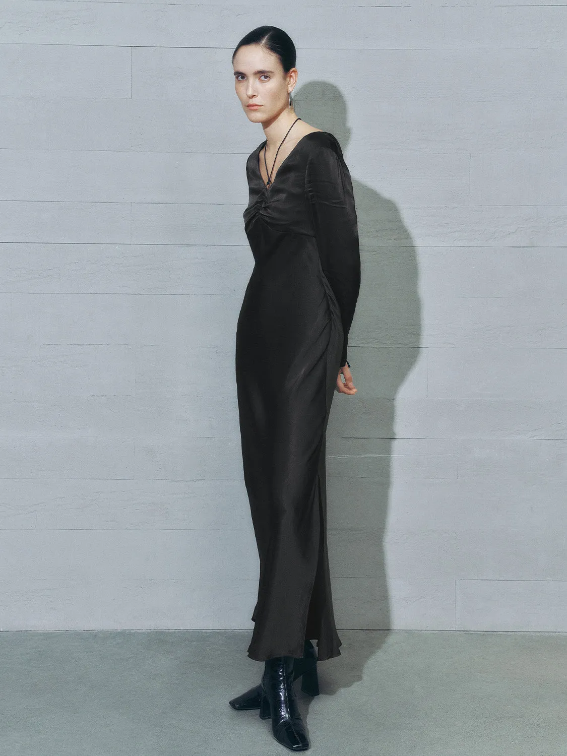 Halter Neck Maxi A-Line Dresses sold by Urban Revivo product image thumbnail 2