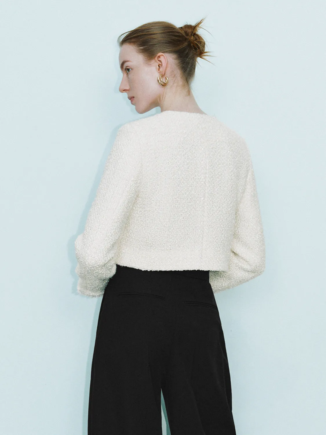 Cropped Tweed Jackets sold by Urban Revivo product image thumbnail 2