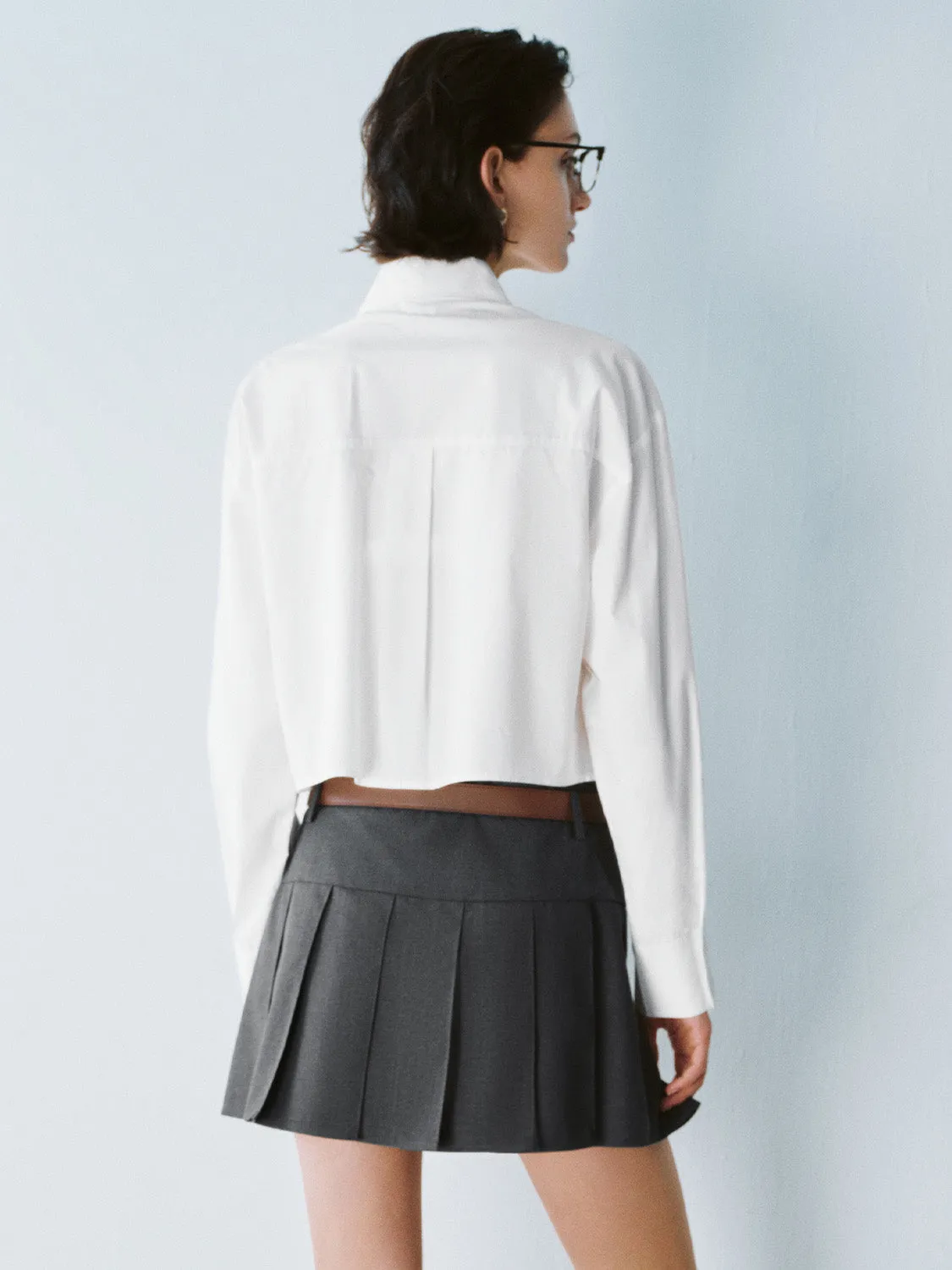 Ruffled Long Sleeve Shirts sold by Urban Revivo product image thumbnail 3