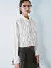 Ruffled Long Sleeve Shirts sold by Urban Revivo