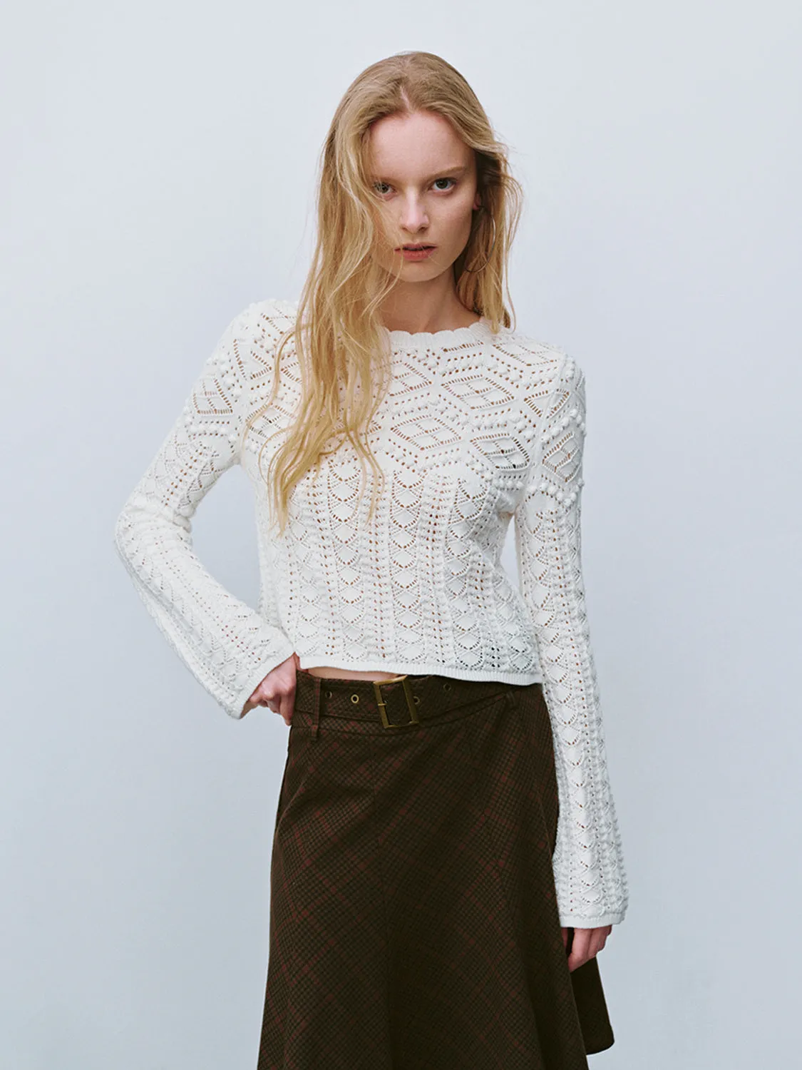 Crochet Knitted T-Shirts sold by Urban Revivo