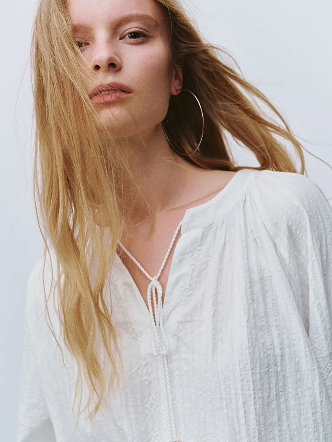Tie Front Overhead Shirts sold by Urban Revivo product image thumbnail 3