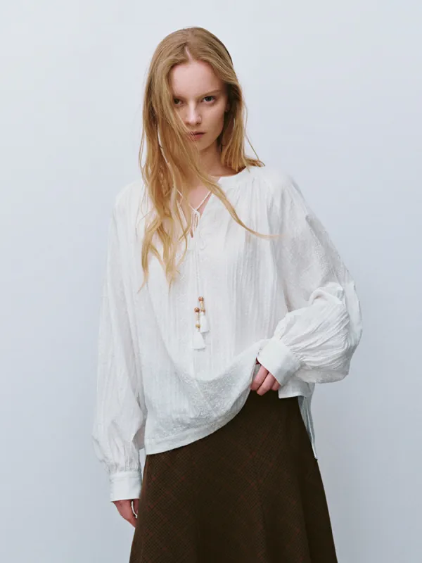 Tie Front Overhead Shirts sold by Urban Revivo