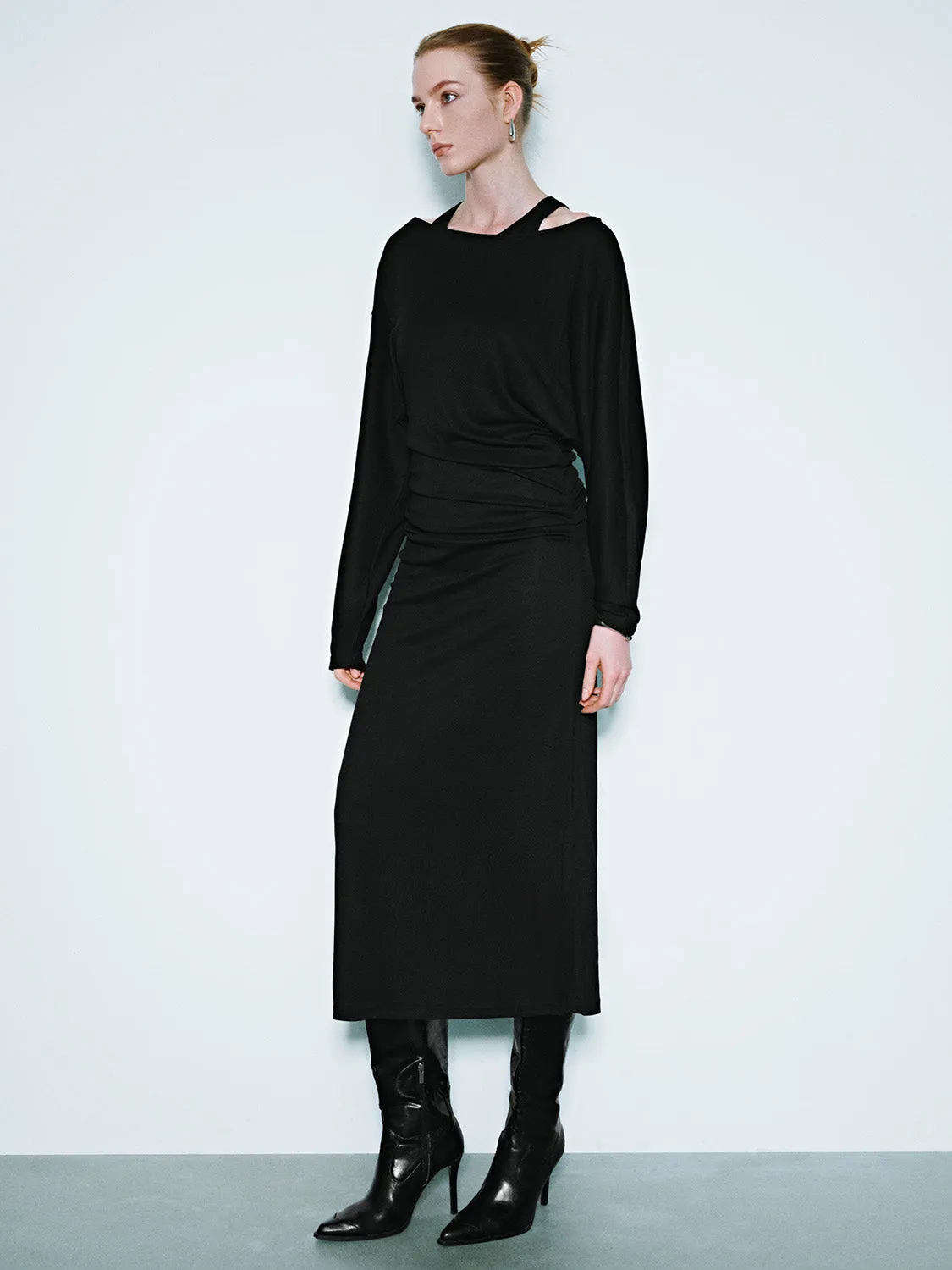 Skinny Thin Maxi Dresses sold by Urban Revivo product image thumbnail 2