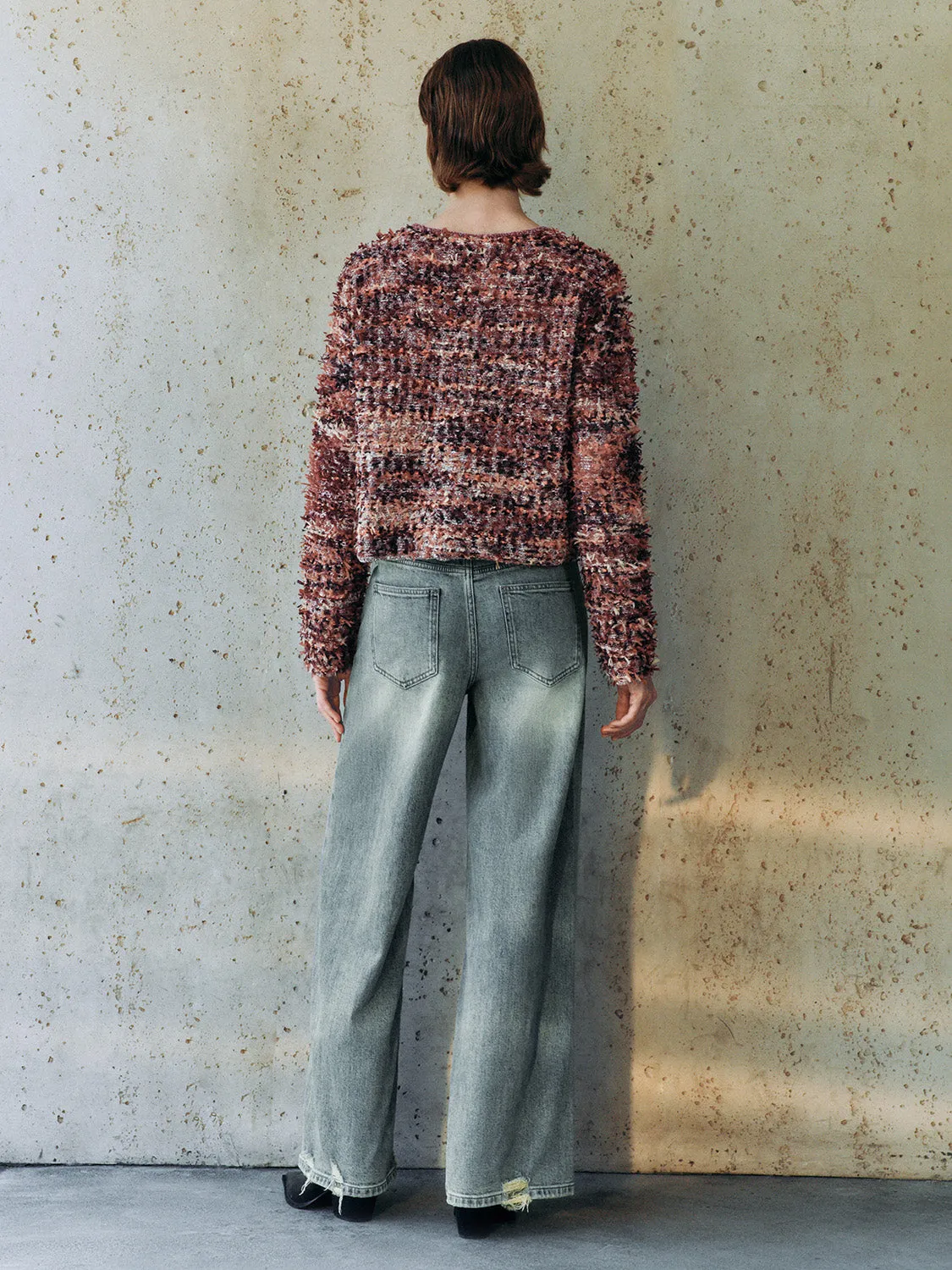 Chunky Knitted Tweed Cardigans sold by Urban Revivo product image thumbnail 3