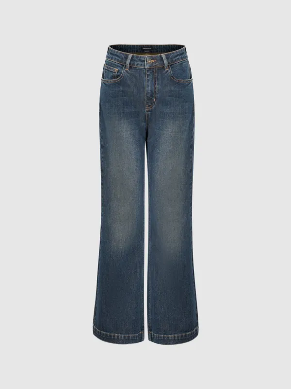 Straight Denim Jeans sold by Urban Revivo