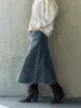 Regular Midi Denim Skirts sold by Urban Revivo