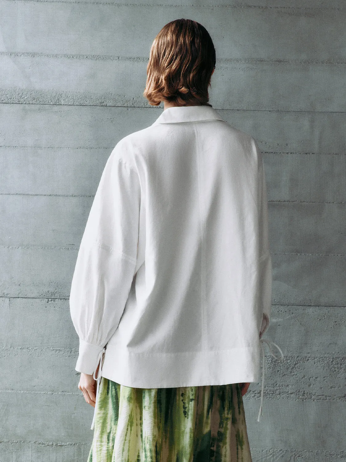 Lace Up Front Overhead Shirts sold by Urban Revivo product image thumbnail 3